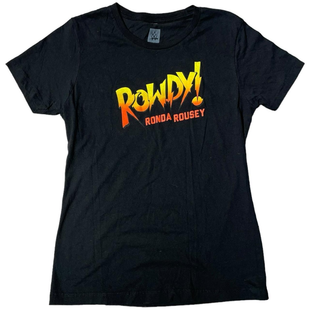 Rowdy Ronda Rousey Wwe Wrestling TShirt